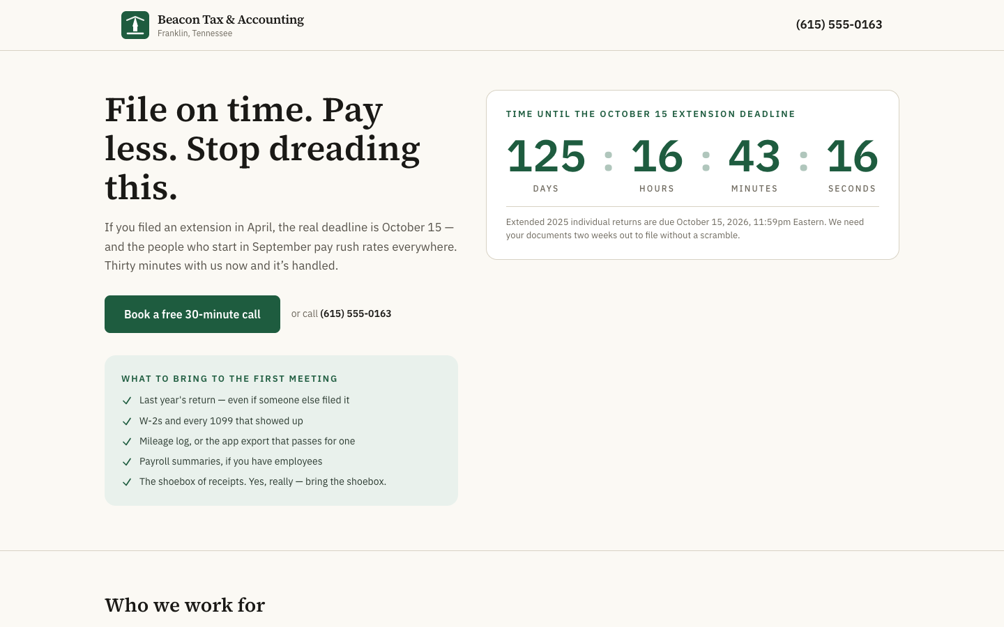 CPA — Tax-Season Countdown — captured preview